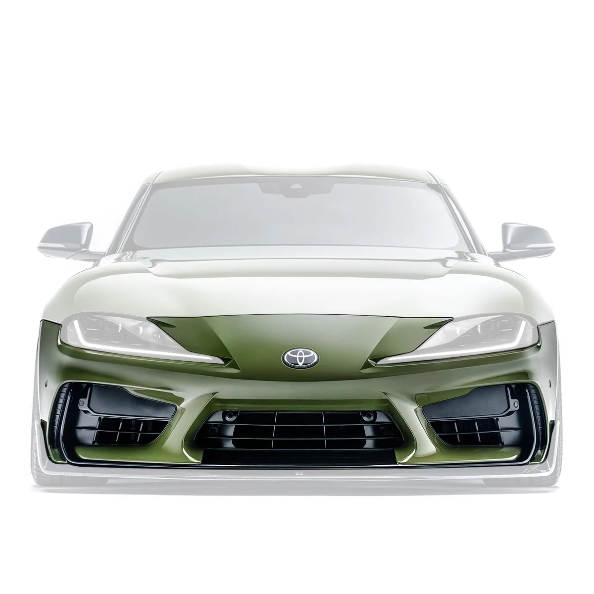 2020-2026 Toyota GR Supra Painted ADRO Facelift Front Bumper Conversion Kit | Painted to Match, Ready to Install - front