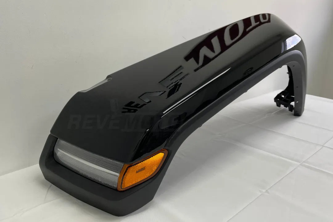 27139 - 2020-2025 Jeep Gladiator Front Fender Flare Painted (Left, Driver-Side) Black (PX8) 6CE67TZZAH