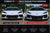 2020–2024 Chevrolet Corvette C8 Stingray Z06 Track Package Style Front-End Conversion Kit (15-Piece) | Painted to Match - Before and After Image