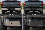 2021-2023 Ford F-150 Rear Bumper End Cap Chrome Delete - Painted to Match