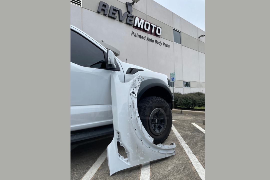 31508 - 2021-2025 Ford F150 Raptor Fender Painted (OEM | Passenger-Side) Oxford White (YZ)  ML3Z16005C