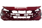 2021-2024 Hyundai Elantra Front Bumper Painted (Blue Hybrid, SE, SEL Models | Korea Built) Scarlet Red Pearl (PR2) 86511AA000_HY1000250 ReveMoto Painted Auto Parts Replacement