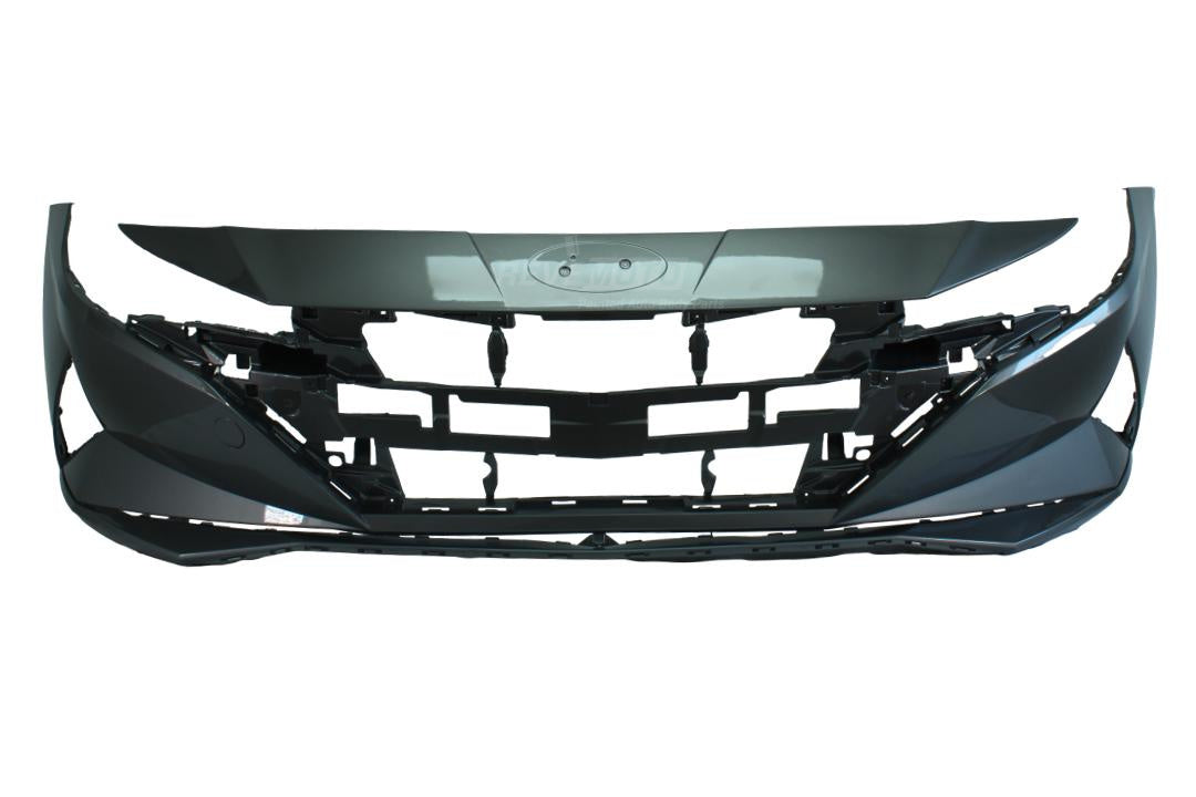 2021-2023 Hyundai Elantra Front Bumper Painted Fluid Metal Metallic (M6T) 86511AA000 HY1000250 ReveMoto Painted Auto Parts Replacement