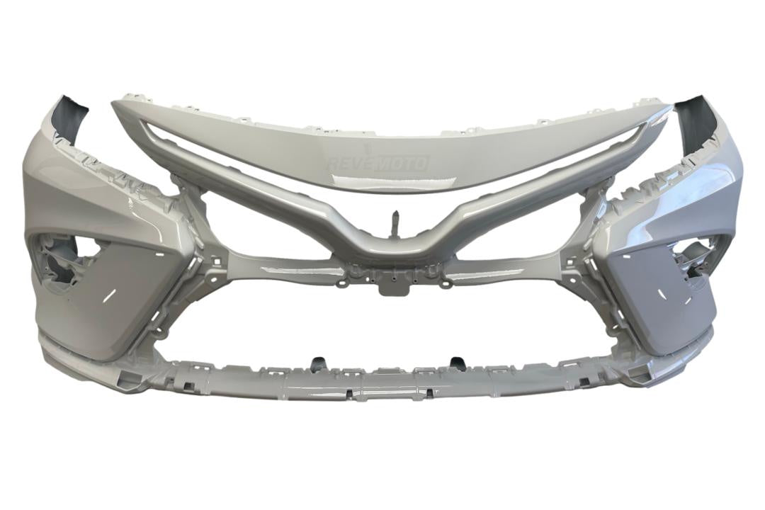 FitParts Front Bumper Cover For 2020-2022 Toyota Camry SE/XSE – Primed, Direct Replacement TO1000471, 5-Year Warranty