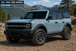 2021-2025 Ford Bronco (Outer Banks) Fender Flare Conversion (OEM | Set of 4) Before 