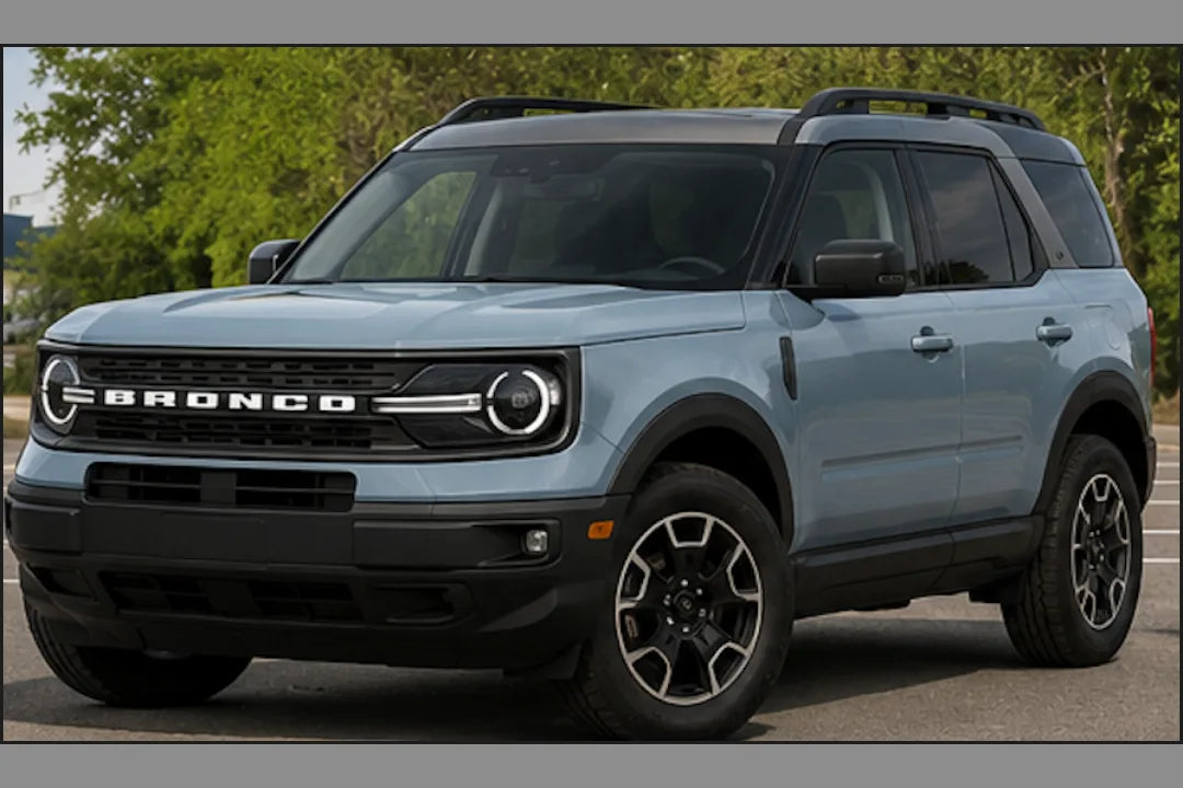 2021-2025 Ford Bronco Sport Painted to Match Fender Flare Conversion (OEM | Set of 4) Before