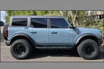 2021-2025 Ford Bronco Textured Black to Painted-to-Match Fender Flare Conversion (OEM | Set of 4) Before
