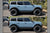 2021-2026 Ford Bronco Textured Black to Painted-to-Match Fender Flare Conversion (OEM | Set of 4) Before and After