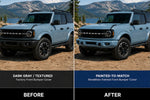 2021-2026 Ford Bronco Painted Front Bumper Conversion (OEM) | Painted to Match, Ready to Install - Before and After Image