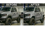 2021-2026 Ram 1500 TRX Fender Flares Conversion Textured Black to Painted Atomic Silver Metallic PSE