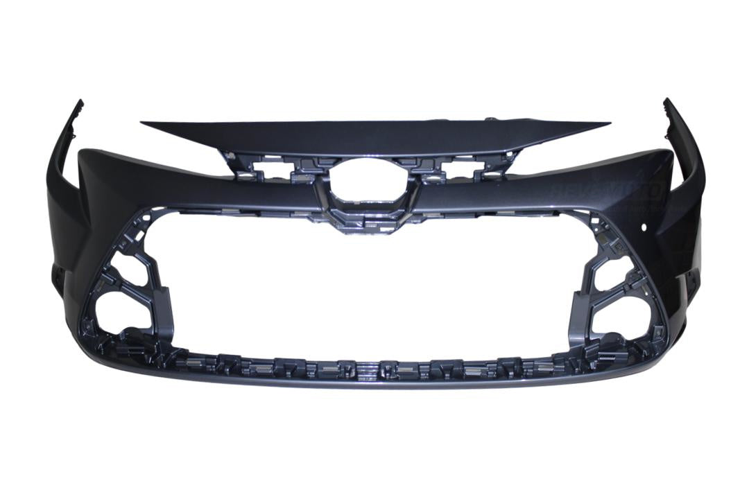 2020-2023 Toyota Corolla Front Bumper Painted (LE/XLE | US Built) Barcelona Red Mica (3R3) US Built WITHOUT Tow Hook Hole 52119F2921