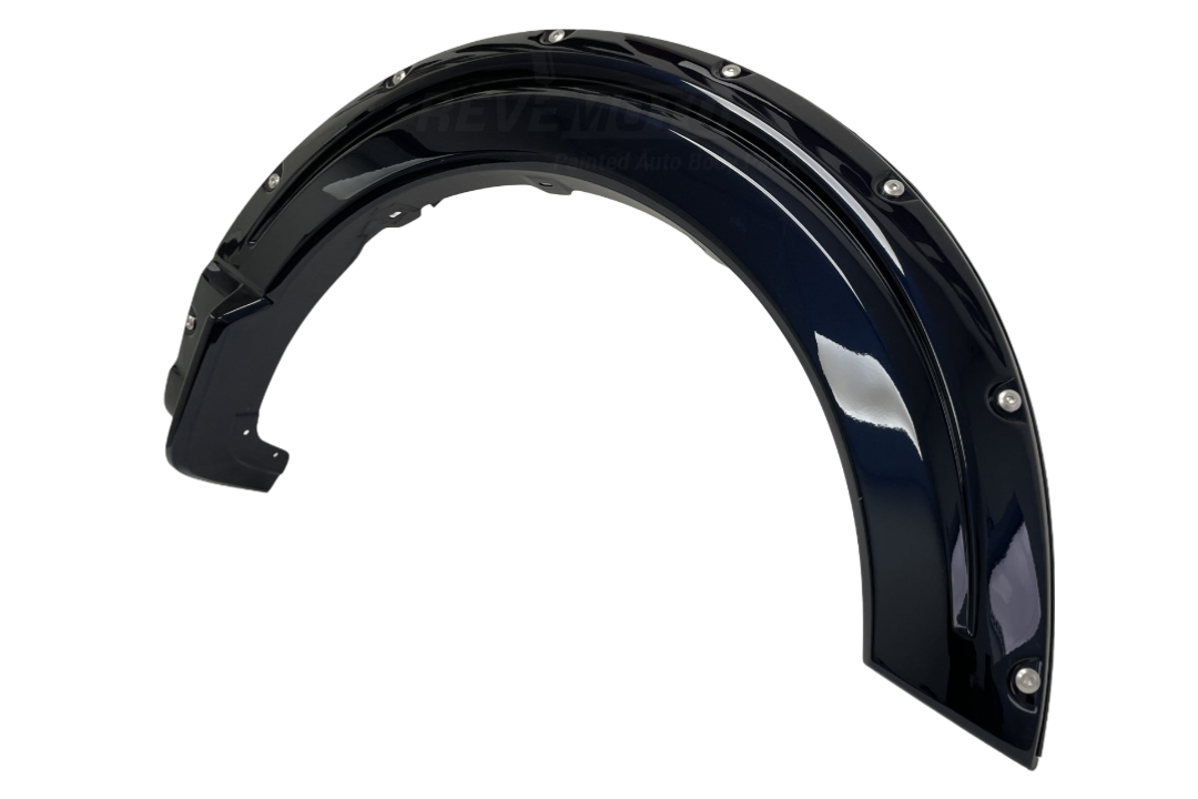 2022-2023 Ford F150 Fender Flare Painted (Pocket Flares | Set of 4) Antimatter Blue Metallic (HX) VML3Z16268E ReveMoto Painted Auto Parts Replacement