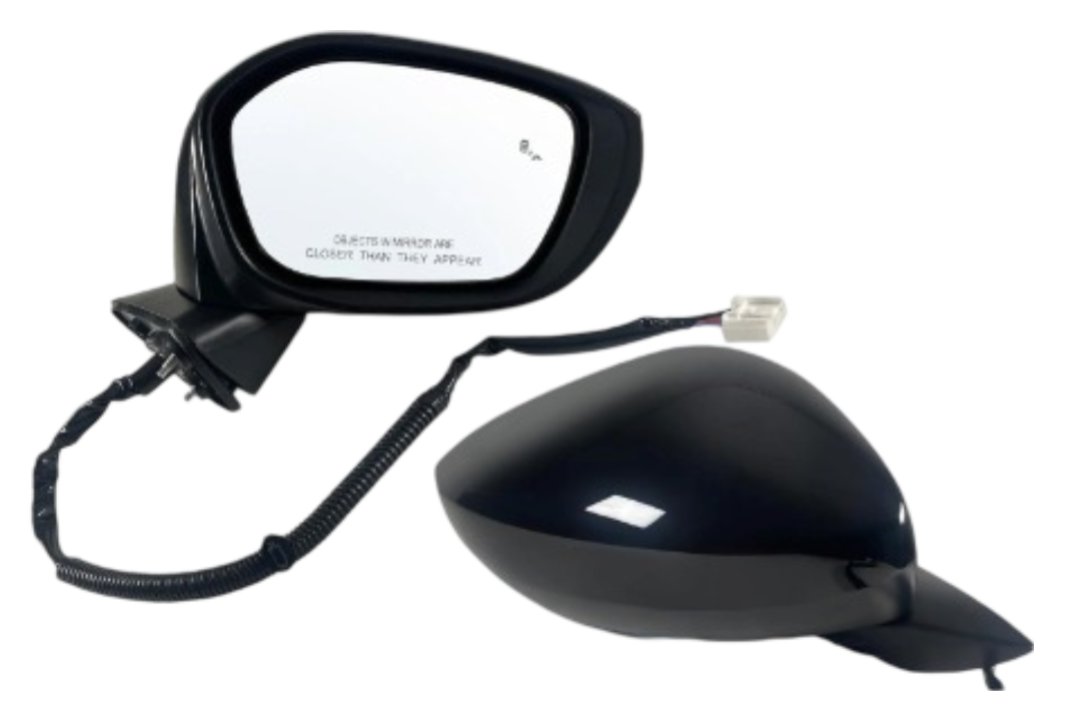 2022-2024 Honda Civic Side View Mirror Painted (OEM | Hatchback/Sedan) 76208T20A21 Right-Side ReveMoto Painted Auto Parts Replacement