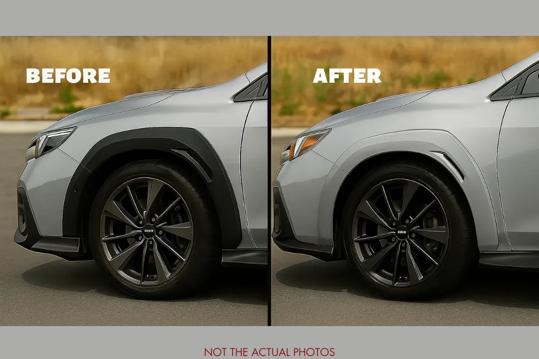 2022-2025 Subaru WRX Painted-to-Match Fender Flares Conversion