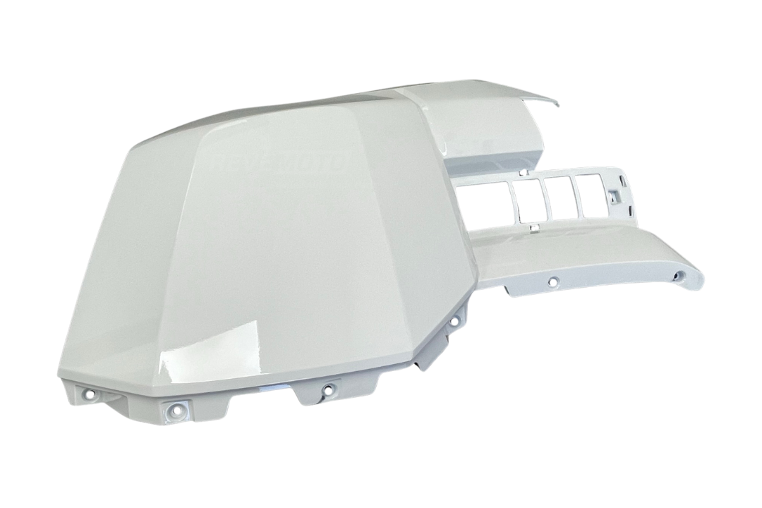 2022-2025 Toyota Tundra Front Bumper End Cap Painted Super White II (040) 521130C911 TO1016106 ReveMoto Painted Auto Parts Replacement  