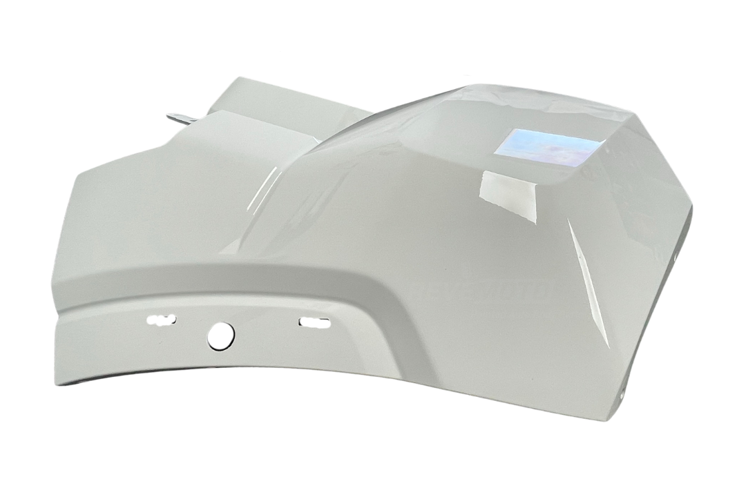 2022-2025 Toyota Tundra Front Bumper End Cap Painted Super White II (040) 521130C911 TO1016106 ReveMoto Painted Auto Parts Replacement  