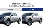 2022-2026 Ford Maverick XL Painted Upper Replacement Mirror Cap Set - Color Matched