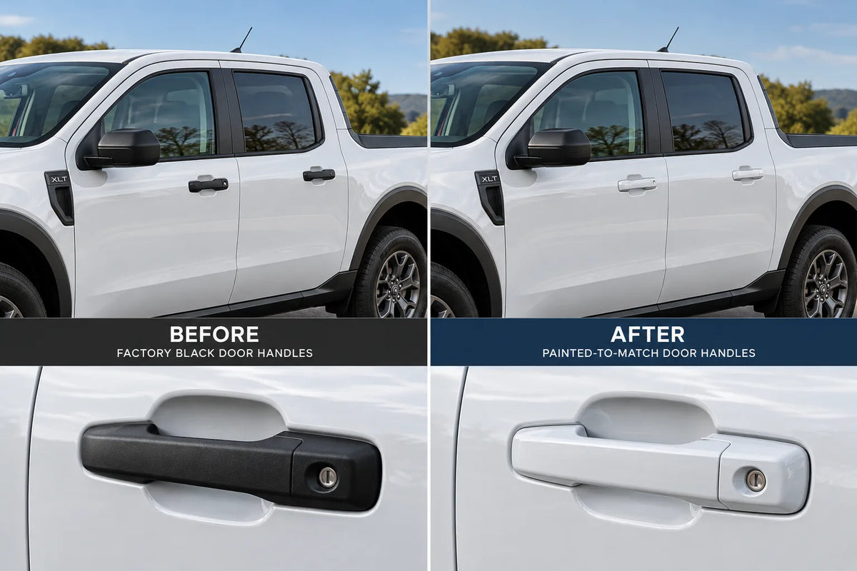 2022-2026 Ford Maverick XL/XLT Painted-to-Match Door Handle Conversion (OEM Set of 4)