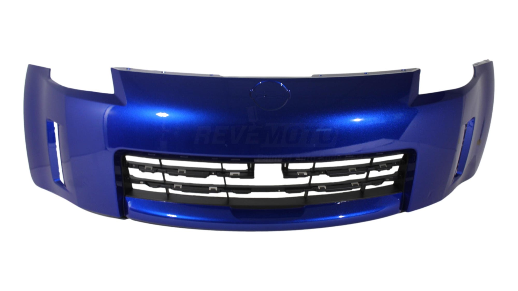 2006-2009 Nissan 350Z Front Bumper Painted Daytona Blue Metallic/Metallic Blue Line (B17) FBM22CF40H NI1000234