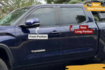 2022–2025 Toyota Tundra Window Molding Chrome Delete (OEM) | Black Textured Trim ReveMoto