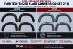 2022–2026 Ford Maverick Painted Fender Flare Conversion (OEM | Set of 4) – Satin Black to Painted-to-Match 
