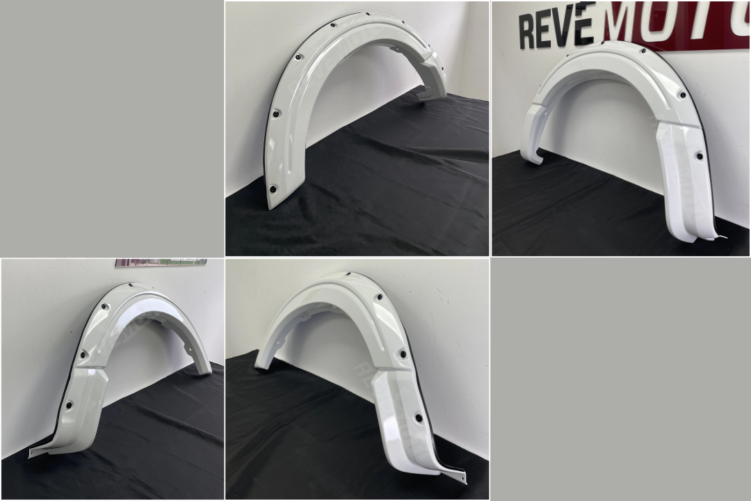32802 - 2023-2024 Ford F250 Fender Flare Painted (OEM | Set of 4) Oxford White (YZ) VPC3Z16268F