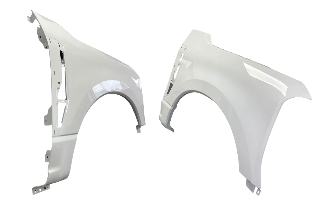 33064 - 2023-2024 Ford F250 Fender Painted (OEM | Right, Passenger-Side) Oxford White (Z1) PC3Z16005A