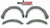 2024–2026 Kia Sorento Non-Hybrid OEM painted fender flare conversion 4-piece set by ReveMoto