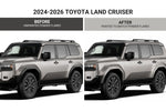 2024-2026 Toyota Land Cruiser 250 Painted Fender Flare Conversion Set of 4 Painted to Match Part 7560260100 ReveMoto Painted Auto Body Parts