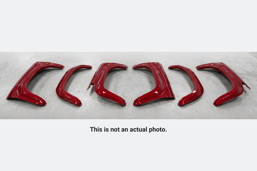 2015-2019 BMW X6 Fender Flare Painted Set of 4)