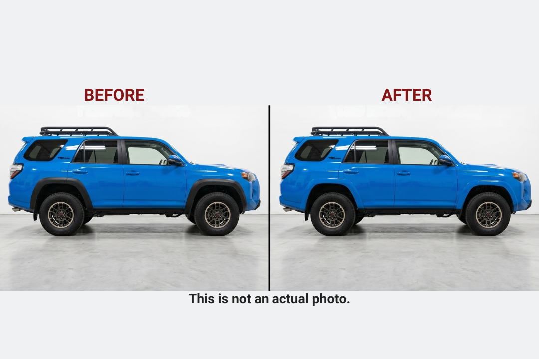 2025–2026 Toyota 4Runner Fender Flares (WITH TRD Pro | Set of 6) Painted to Match, Ready to Install