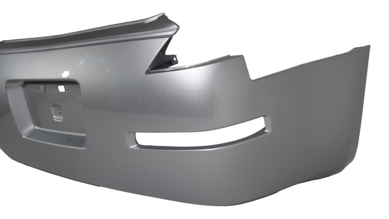 2003-2009 Nissan 350Z Rear Bumper Painted (Base/35th Anniversary/Touring/Enthusiast Models) Liquid Platinum Metallic (K23) HEM22CF41H NI1100281