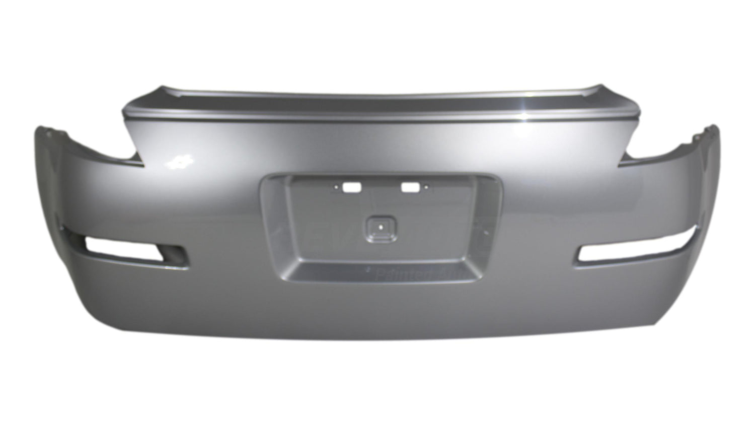 2003-2009 Nissan 350Z Rear Bumper Painted (Base/35th Anniversary/Touring/Enthusiast Models) Liquid Platinum Metallic (K23) HEM22CF41H NI1100281