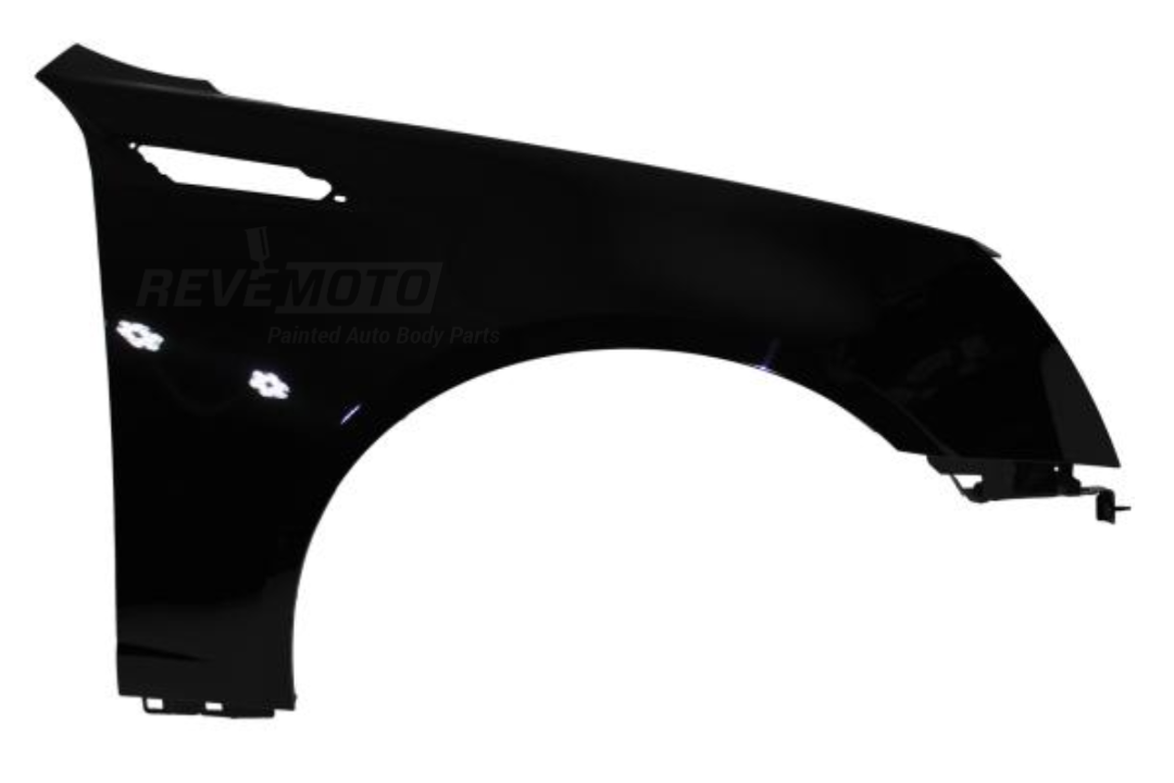 2008-2015 Cadillac CTS Fender Painted Right, Passenger-Side Black (WA8555) 20851341 GM1241353