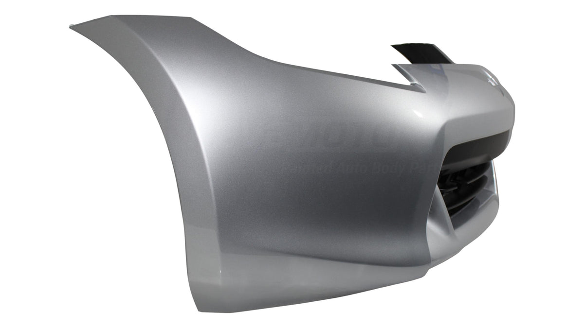 2009-2012 Nissan 370Z Front Bumper Painted WITH- Sport Package (Except Nismo) Liquid Platinum Metallic (K23) FBM221EA1H NI1000267
