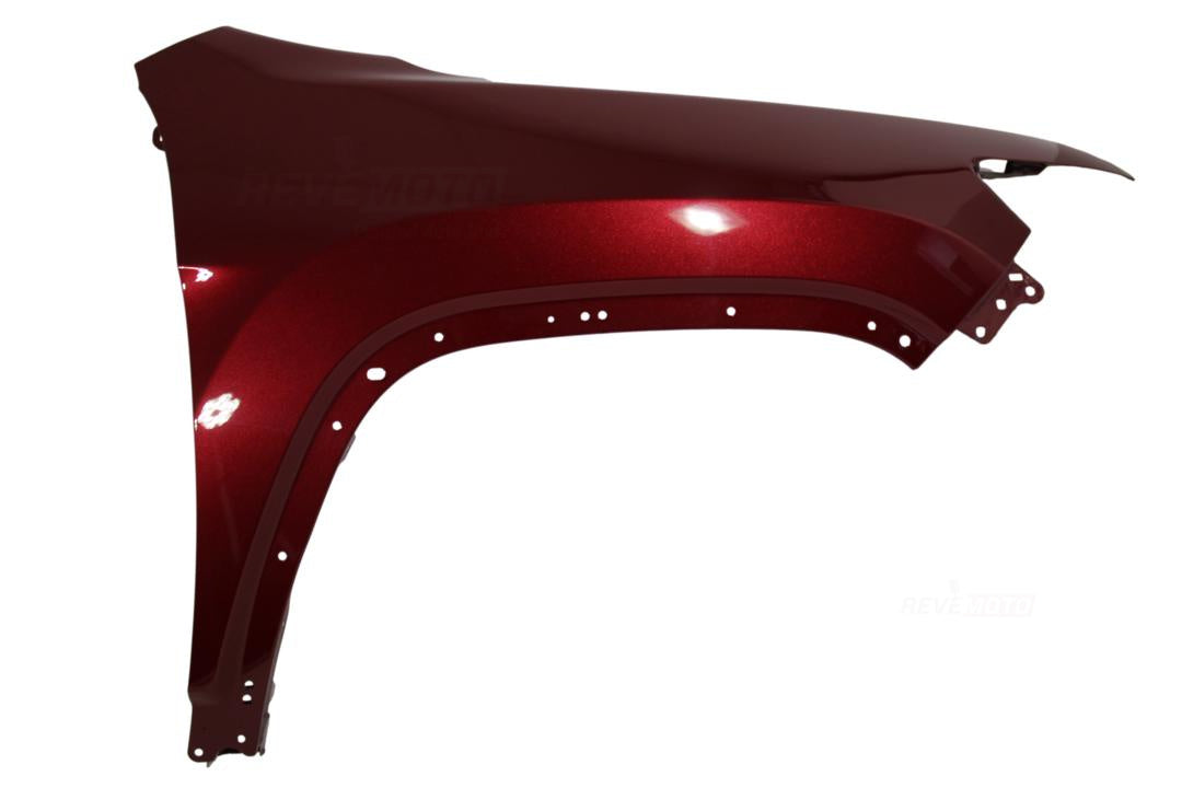 2019-2022 Jeep Cherokee Fender Painted (Right, Passenger-Side) Velvet Red Pearl PRV 68292514AC CH1241290