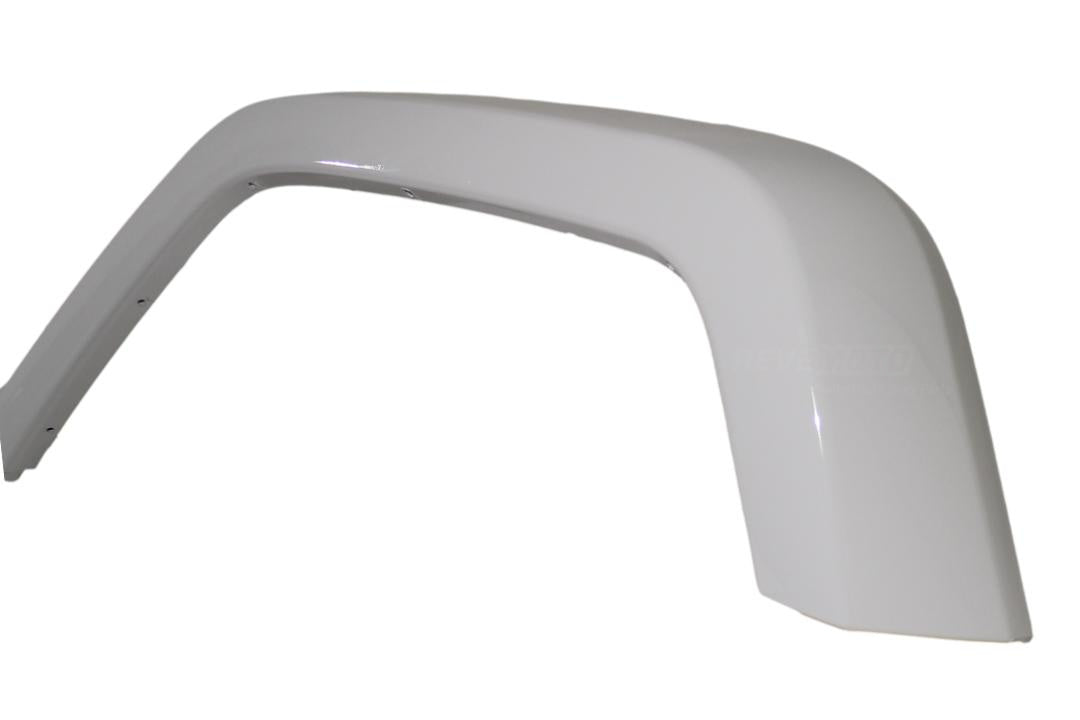 Painted Rear Fender Flare for 2007-2017 Jeep Wrangler (Aftermarket | Driver-Side) Bright White (PW7) 5KC85TZZAG CH1768103