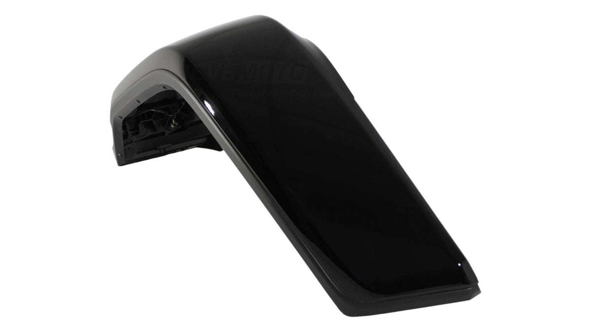 21367A Painted Front Fender Flare for 2020-2025 Jeep Gladiator (Off-Road Tires; WITH: LED Lamps | Driver-Side) 6CE83TZZAH Black (PX8) ReveMoto Painted Auto Body Parts ReplacementReplacement