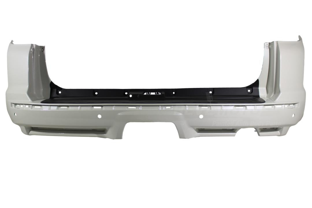 2010-2023 Toyota 4Runner Rear Bumper Painted (Limited/Nightshade/SR5/TRD Sport | WITH: Molding Strip, Sensors) Salsa Red Pearl (U3Q3) 5215935919_TO1100283