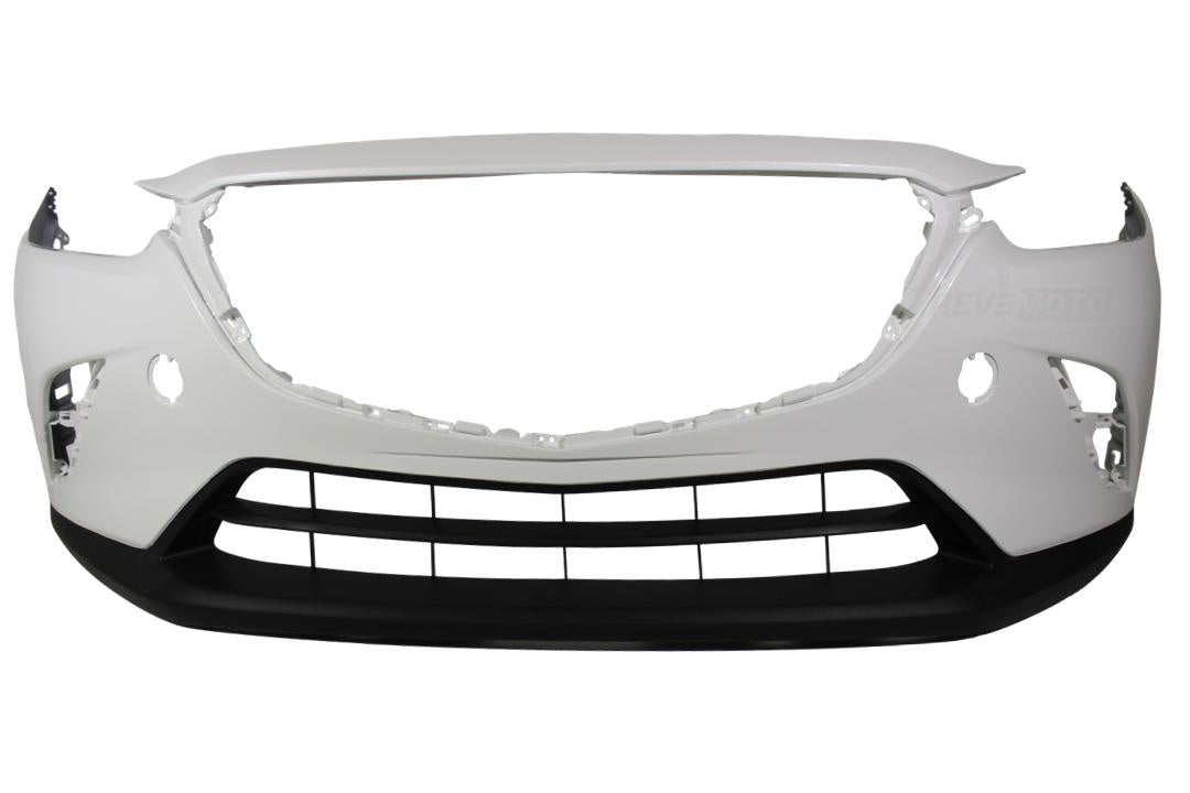 2016-2022 Mazda CX-3 Front Bumper Painted (WITHOUT: Bright Molding, Cover and Brackets) Snowflake Pearl Tricoat (25D) DD1G50031GBB DF8G50031DBB MA1000242