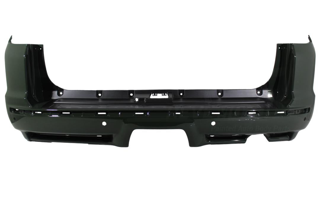 2010-2023 Toyota 4Runner Rear Bumper Painted (Limited/Nightshade/SR5/TRD Sport | WITH: Molding Strip, Sensors) Army Green (6V7) 5215935919_TO1100283