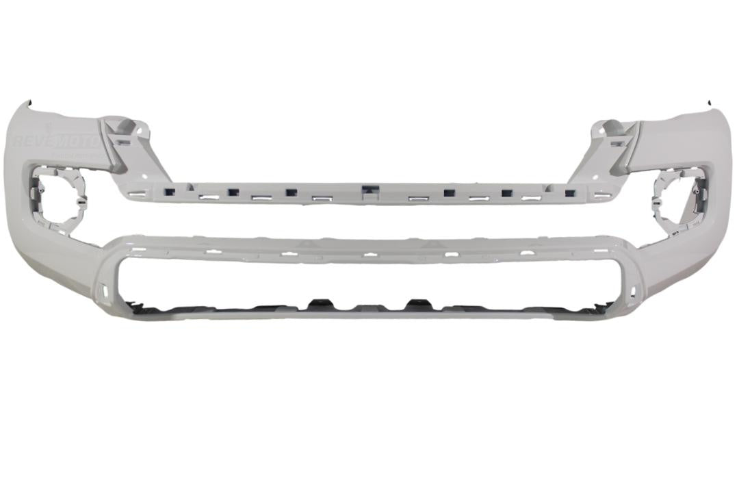 2016-2023 Toyota Tacoma Front Bumper Painted (Limited, TRD Off-Road, TRD Pro, TRD Sport, Trail Special Edition Models) Super White (040) 5211904907 TO1000414