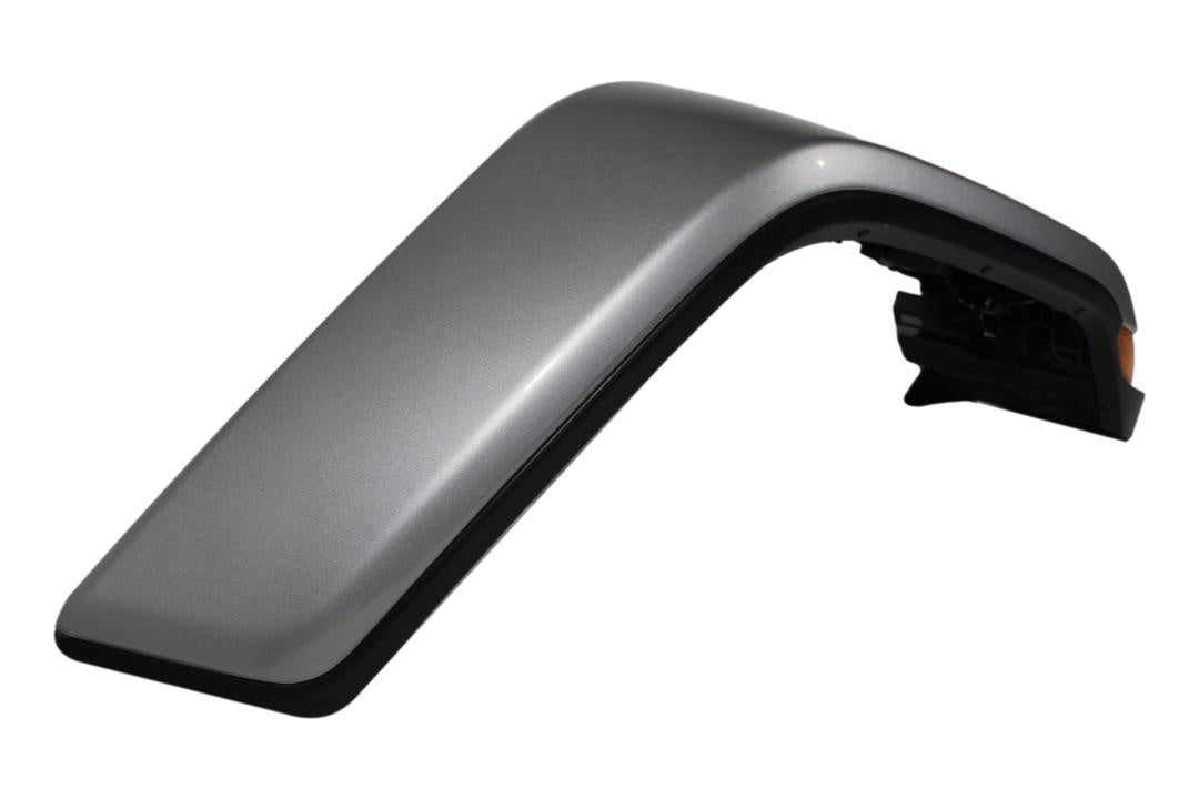 Painted Front Fender Flare 2018-2023 Jeep Wrangler (All-Terrain Tires; WITH: LED Lamps | Passenger-Side) Billet Metallic/Billet Silver Metallic (PSC) 6CE66TZZAH