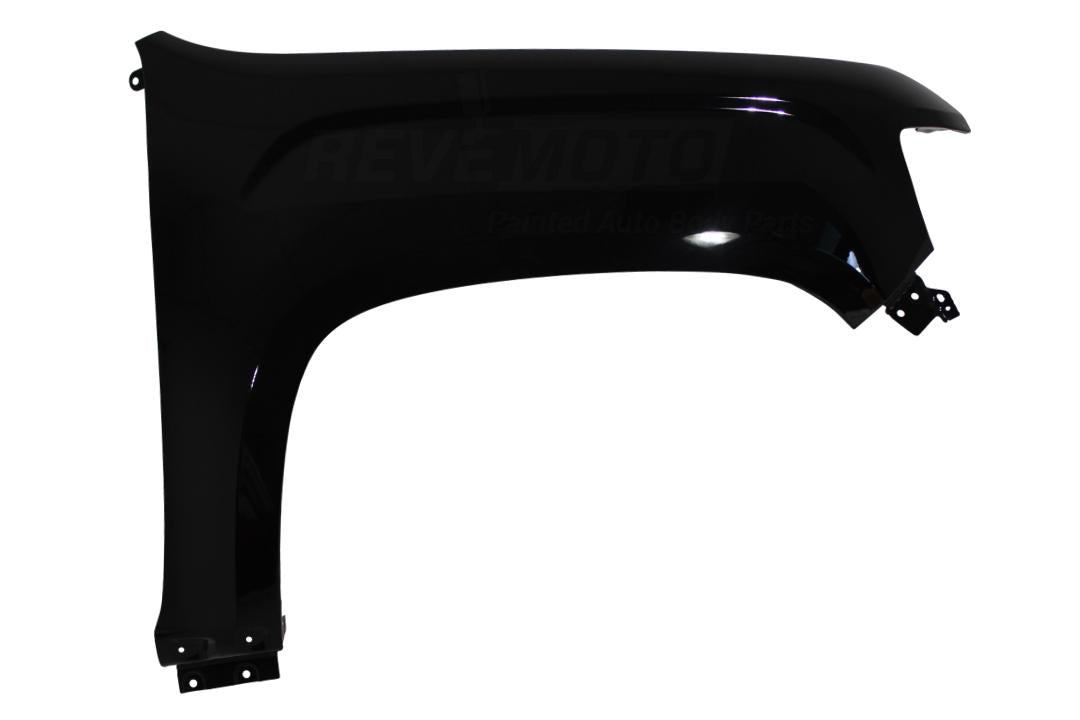 2015-2022 GMC Canyon Passenger-Side Fender Painted Black (WA8555) 23373628_GM1241405