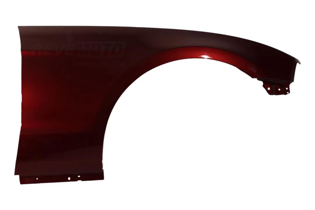 Painted Fender for 2010-2014 Ford Mustang Ruby Red Metallic (RR) AR3Z16005A ReveMoto Painted Auto Body Parts Replacement