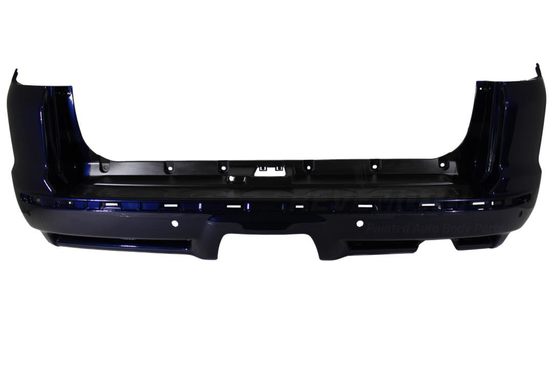 2010-2023 Toyota 4Runner Rear Bumper Painted (Limited/Nightshade/SR5/TRD Sport | WITH: Molding Strip, Sensors) Nautical Blue Metallic (8S6) 5215935919_TO1100283