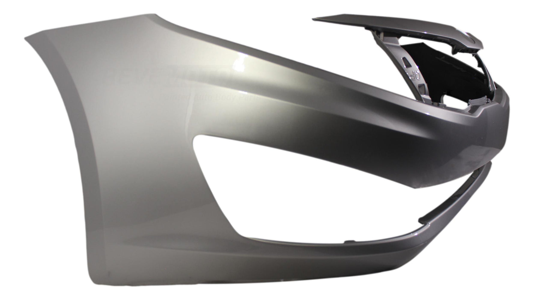 2012-2013 Kia Optima Front Bumper Painted USA Built; EX/LX Models | WITHOUT- Tow Hook Hole (Except SX Model) Bright Silver Metallic (3D) 865114C000 KI1000161