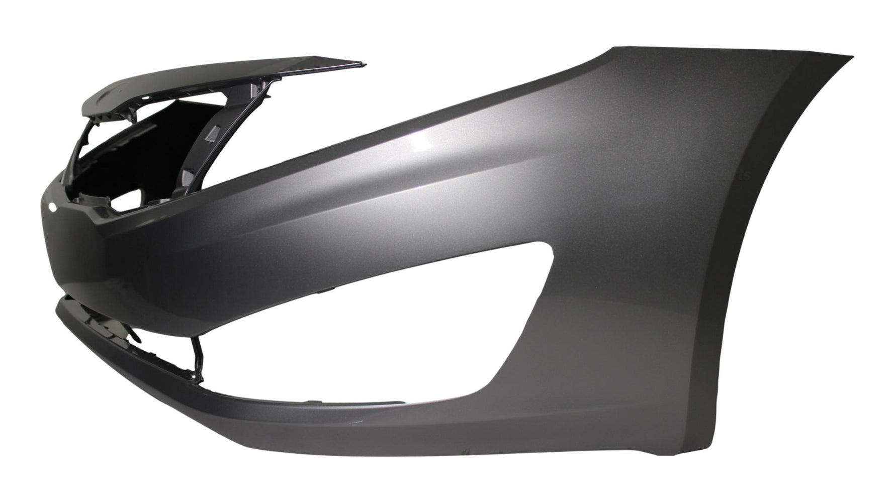 2012-2013 Kia Optima Front Bumper Painted USA Built; EX/LX Models | WITHOUT- Tow Hook Hole (Except SX Model) Bright Silver Metallic (3D) 865114C000 KI1000161