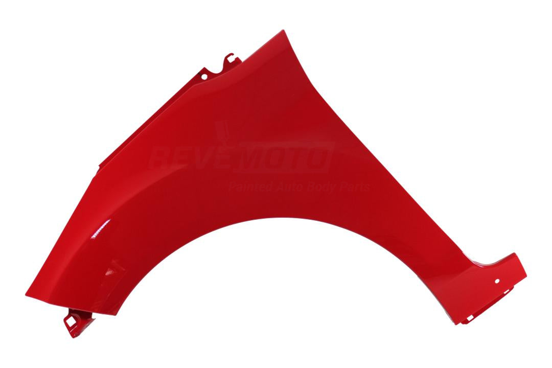 2014-2019 Ford Fiesta : Fender Painted (WITH: Rocker Molding) Race Red (PQ) | 2014-2015 / (Aftermarket) Sedan/Hatchback | WITH: Rocker Molding Hole / Left, Driver-Side D2BZ16006A