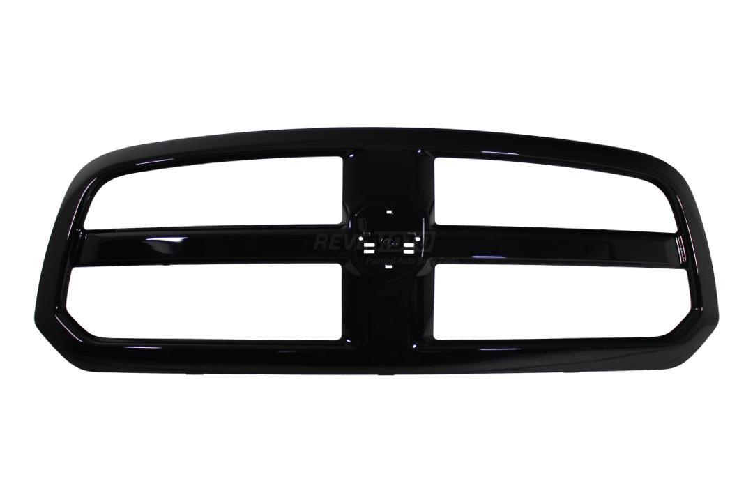 2013-2018 Dodge Ram 1500 Chrome Grille to Painted to Match Grille 68197703AA Black (PX8)